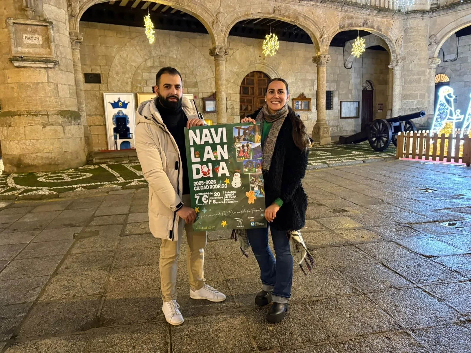 Foto 3 - Navilandia 2025 llega a Ciudad Rodrigo con un completo programa de ocio familiar para Navidad