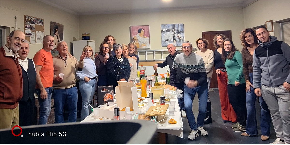 Baile Charro en Navidad en la Asociación Martín Báez Avda España curso baile charro