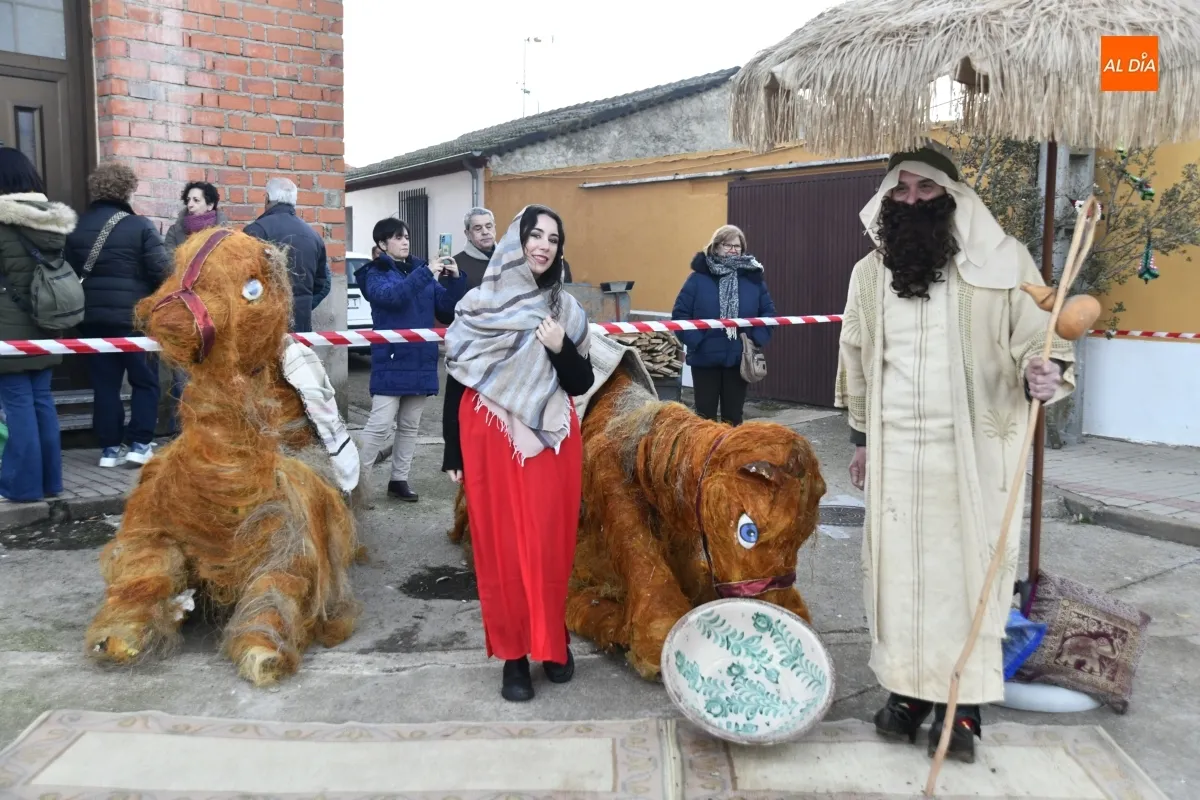 Martín de Yeltes recrea su Belén Viviente con los vecinos