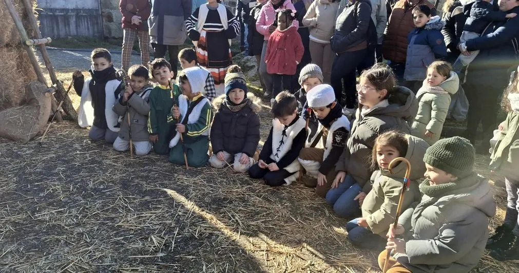 Foto 3 - Valdemierque se vuelca en su Bel&eacute;n Viviente, una tradici&oacute;n que se reinventa para los ni&ntilde;os