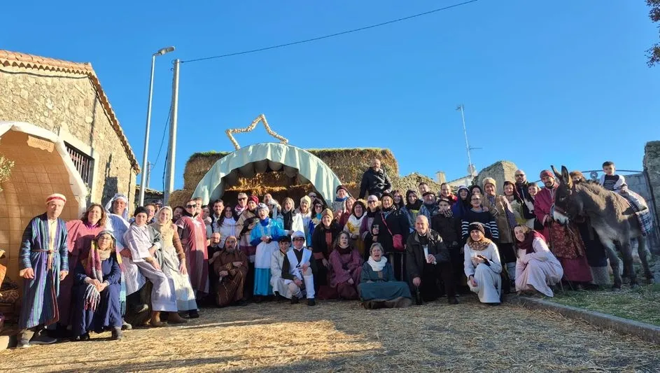 Foto 2 - Valdemierque se vuelca en su Bel&eacute;n Viviente, una tradici&oacute;n que se reinventa para los ni&ntilde;os