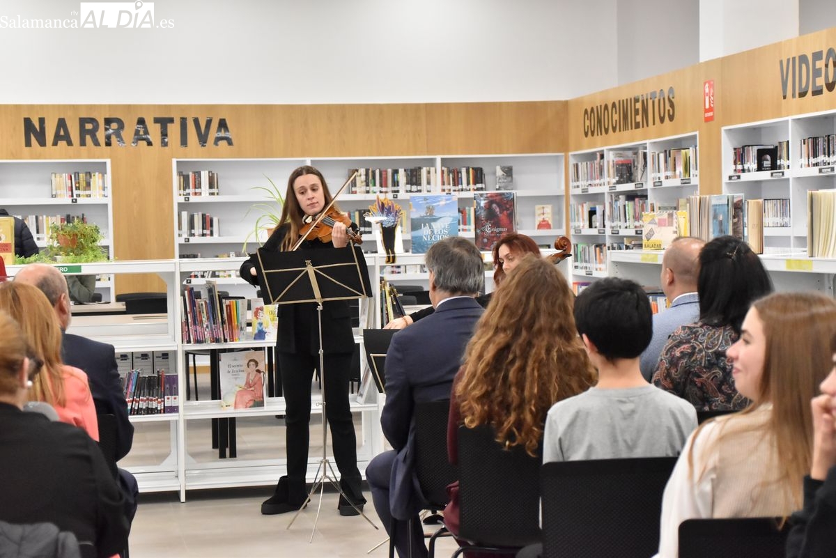 Aniversario biblioteca Carmen Martín Gaite Salamanca y presupuesto 2026