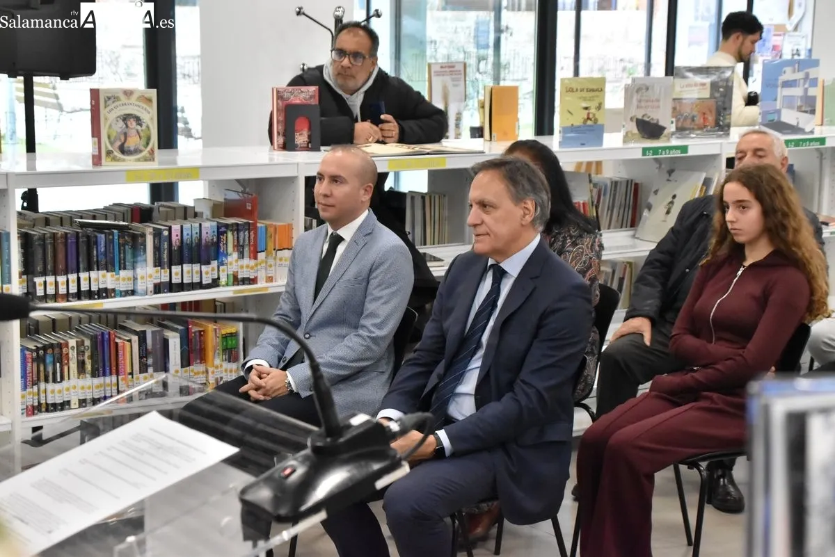 Celebración del primer aniversario de la biblioteca municipal Carmen Martín Gaite. Foto de Vanesa Martins