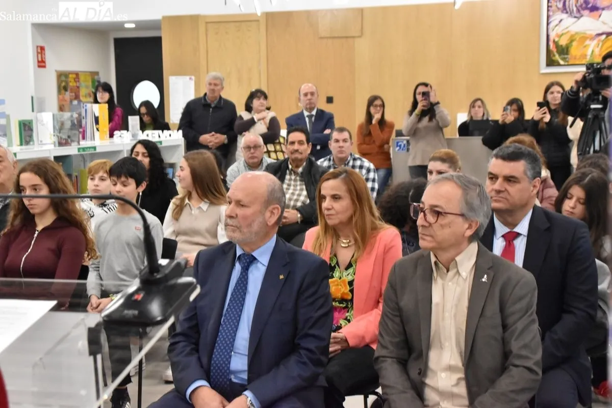 Celebración del primer aniversario de la biblioteca municipal Carmen Martín Gaite. Foto de Vanesa Martins