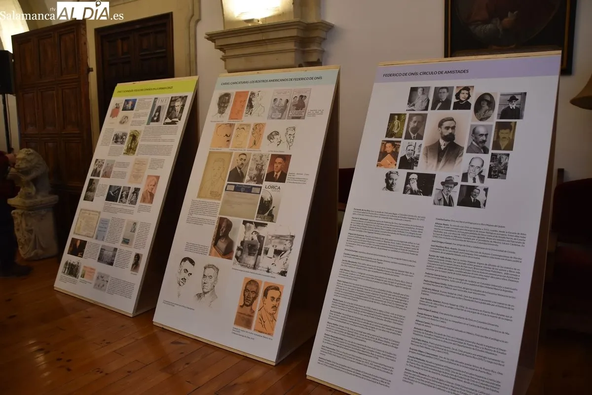 Exposición sobre Federico de Onís en la Casa-Museo Unamuno. Foto de Toni Sánchez
