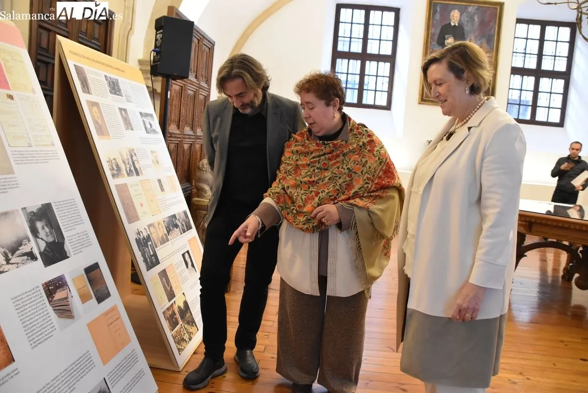 Exposición sobre Federico de Onís en la Casa-Museo Unamuno. Foto de Toni Sánchez