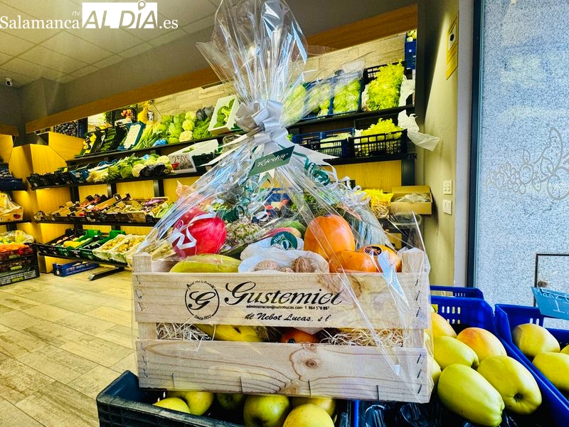 Cestas de fruta personalizadas en Alba de Tormes para Navidad