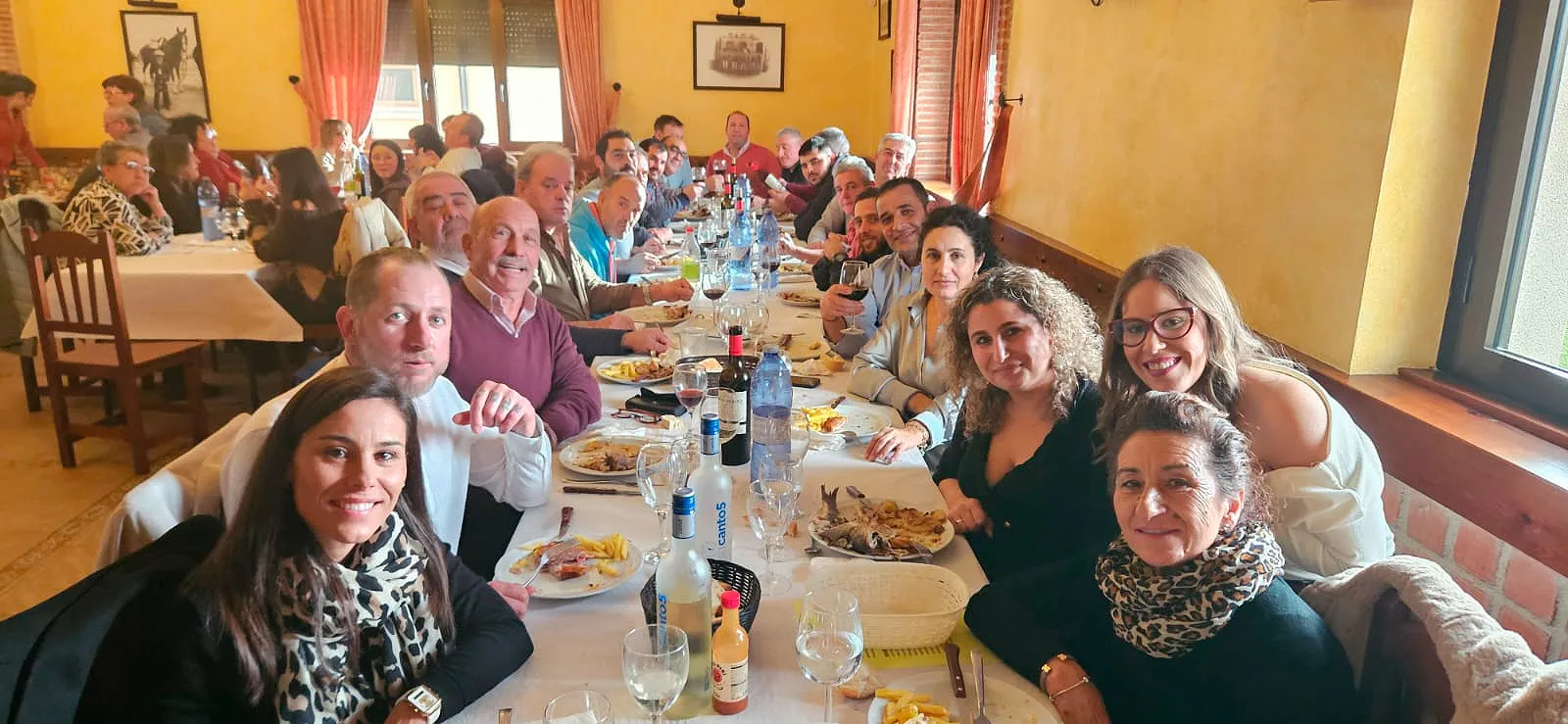 Comida de navidad de Pretensado Montero