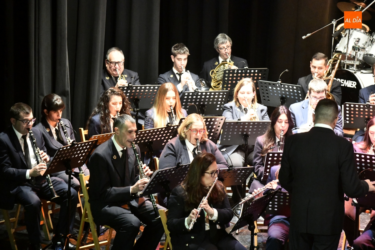 Concierto de Navidad en Ciudad Rodrigo: la Banda Municipal llena