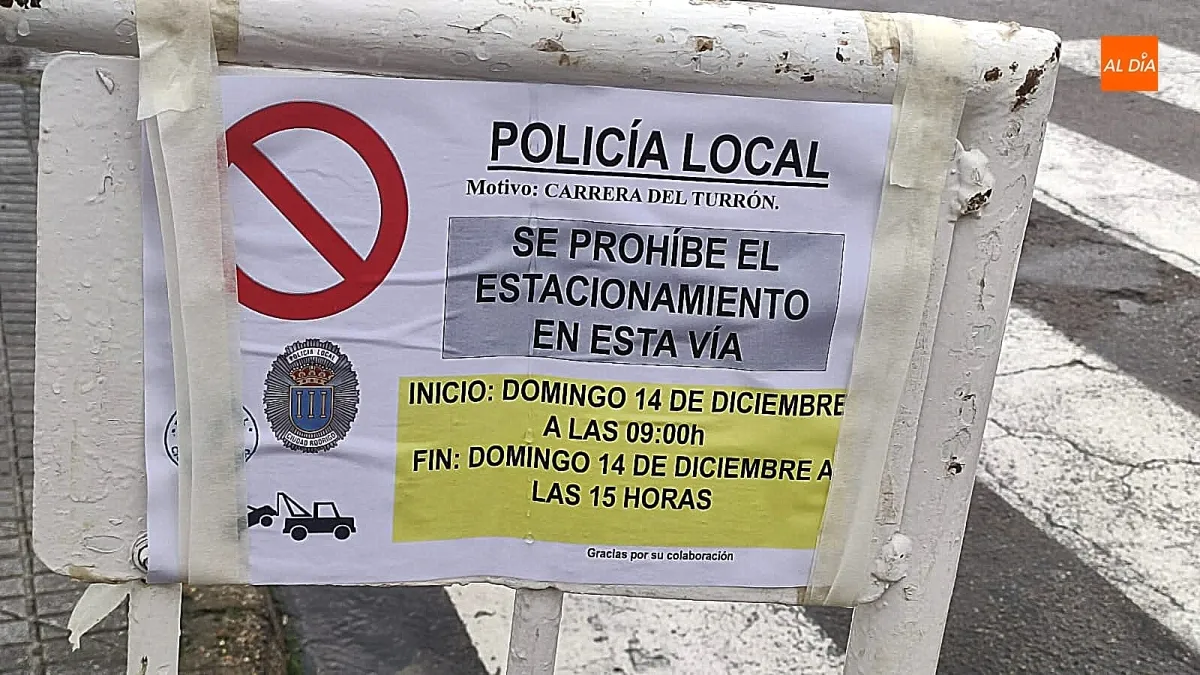 La Policía Local de Ciudad Rodrigo restringirá el tráfico rodado en la mañana del próximo domingo