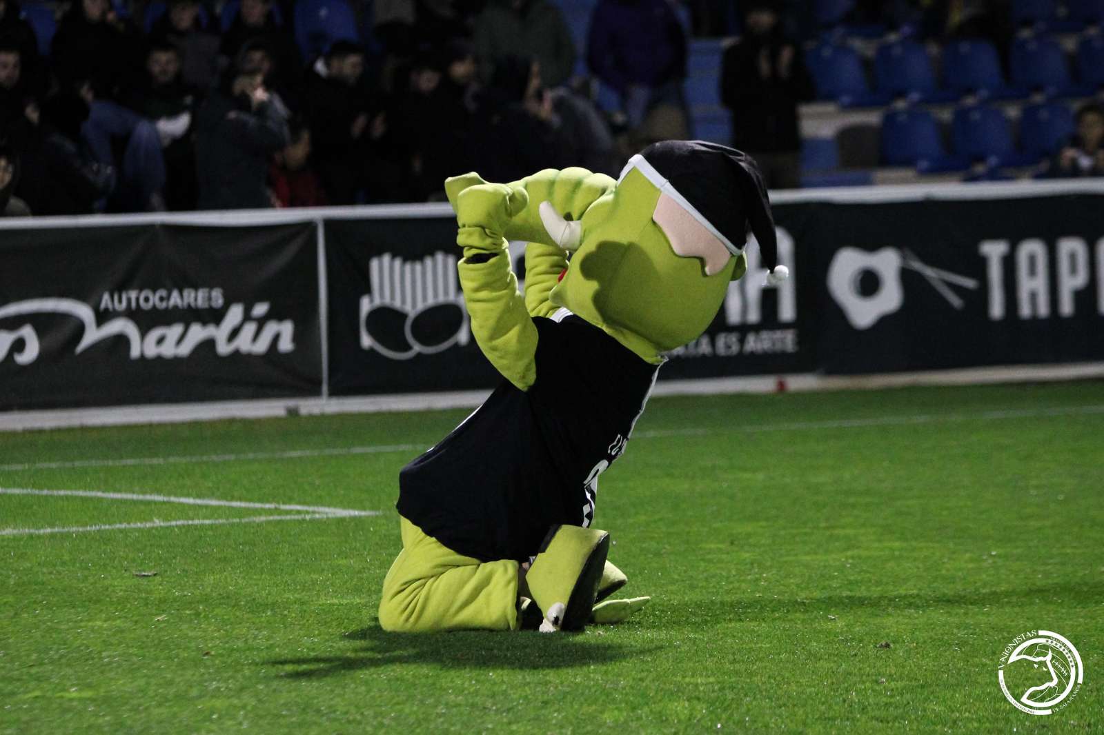 Ecotín, la mascota de Unionistas, correrá la San Silvestre Salmantina 2025