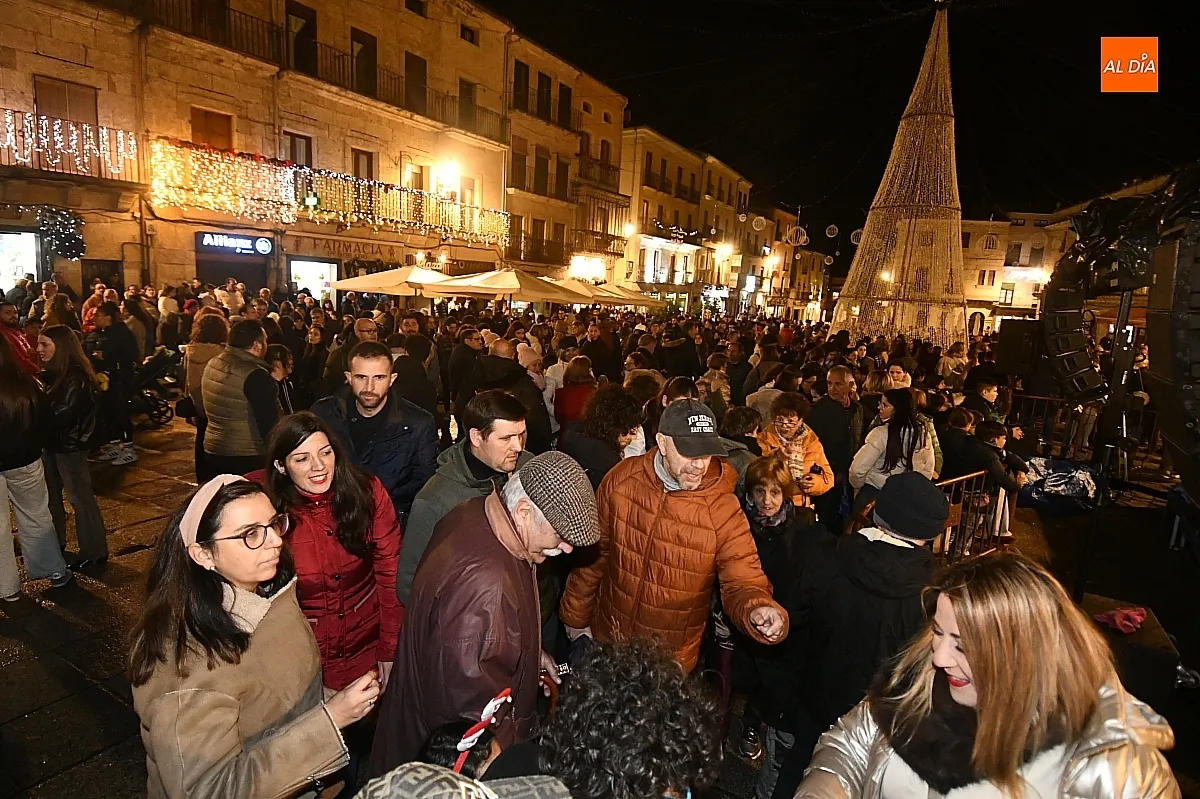 Encendido luces navidad ciudad rodrigo