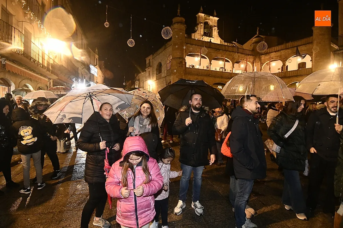 Encendido luces navidad ciudad rodrigo