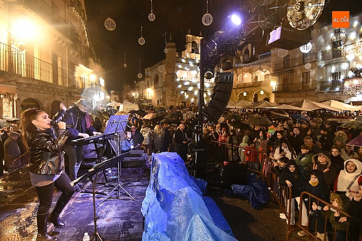 Encendido luces navidad ciudad rodrigo