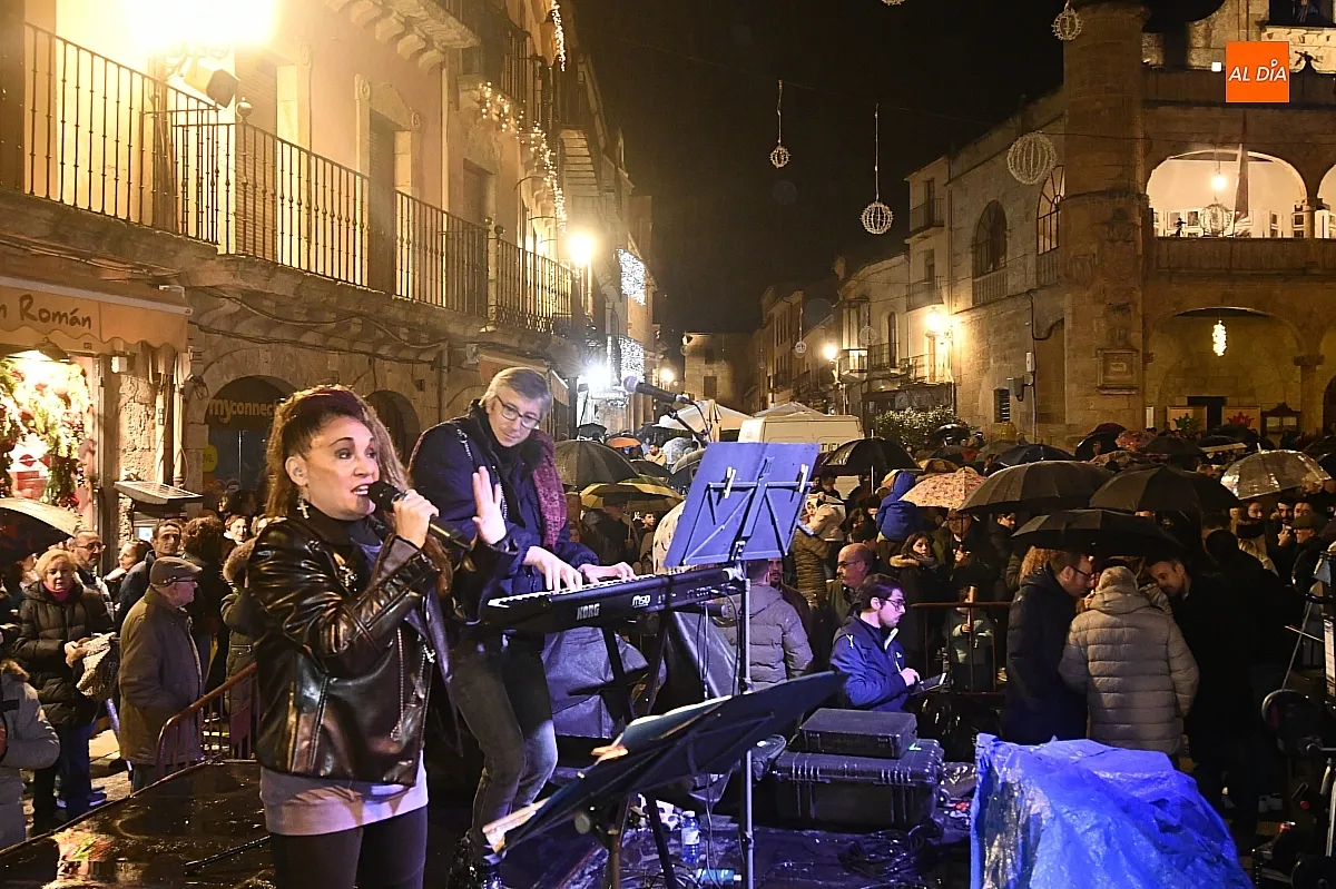 Encendido luces navidad ciudad rodrigo