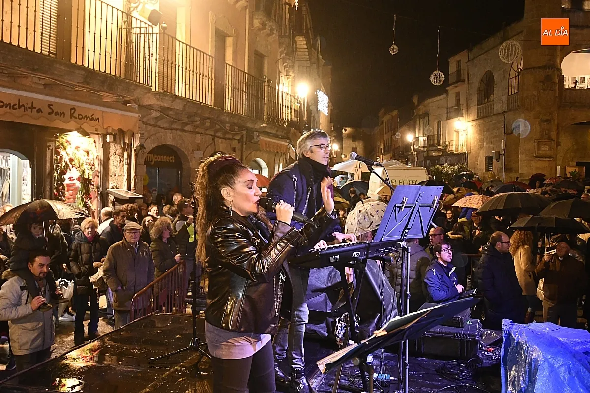 Encendido luces navidad ciudad rodrigo