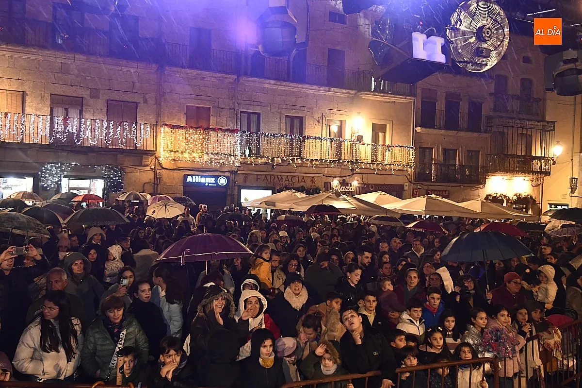 Encendido luces navidad ciudad rodrigo