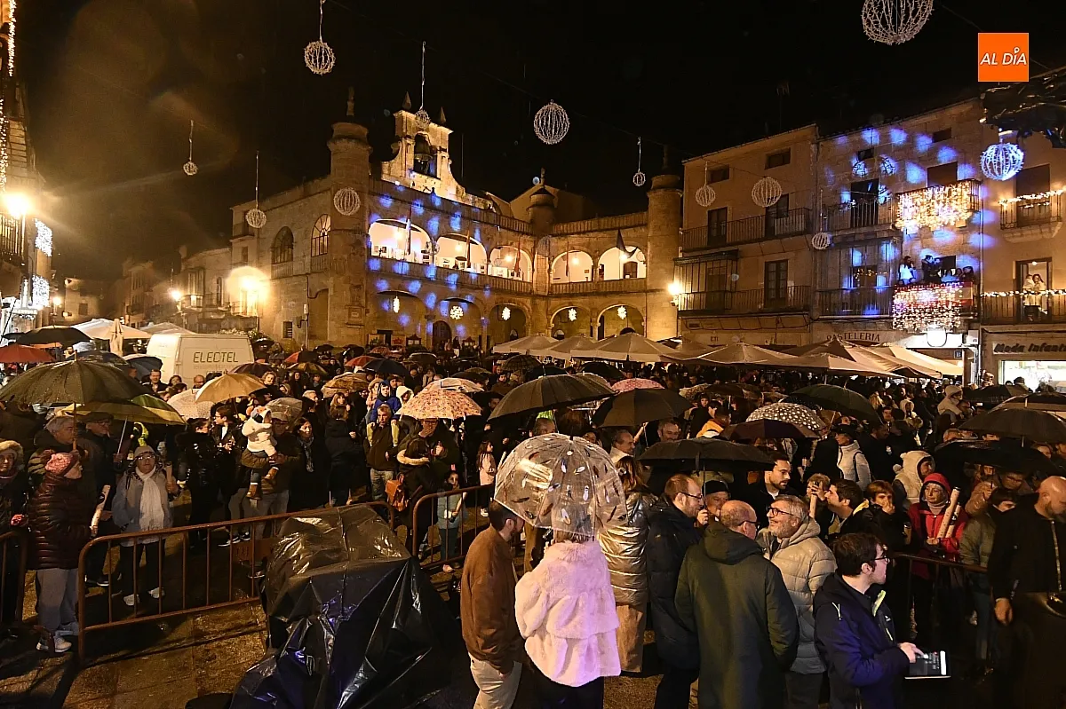 Encendido luces navidad ciudad rodrigo