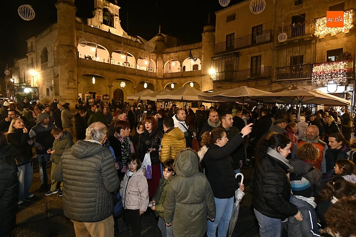 Encendido luces navidad ciudad rodrigo