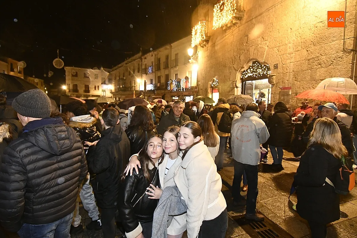 Encendido luces navidad ciudad rodrigo