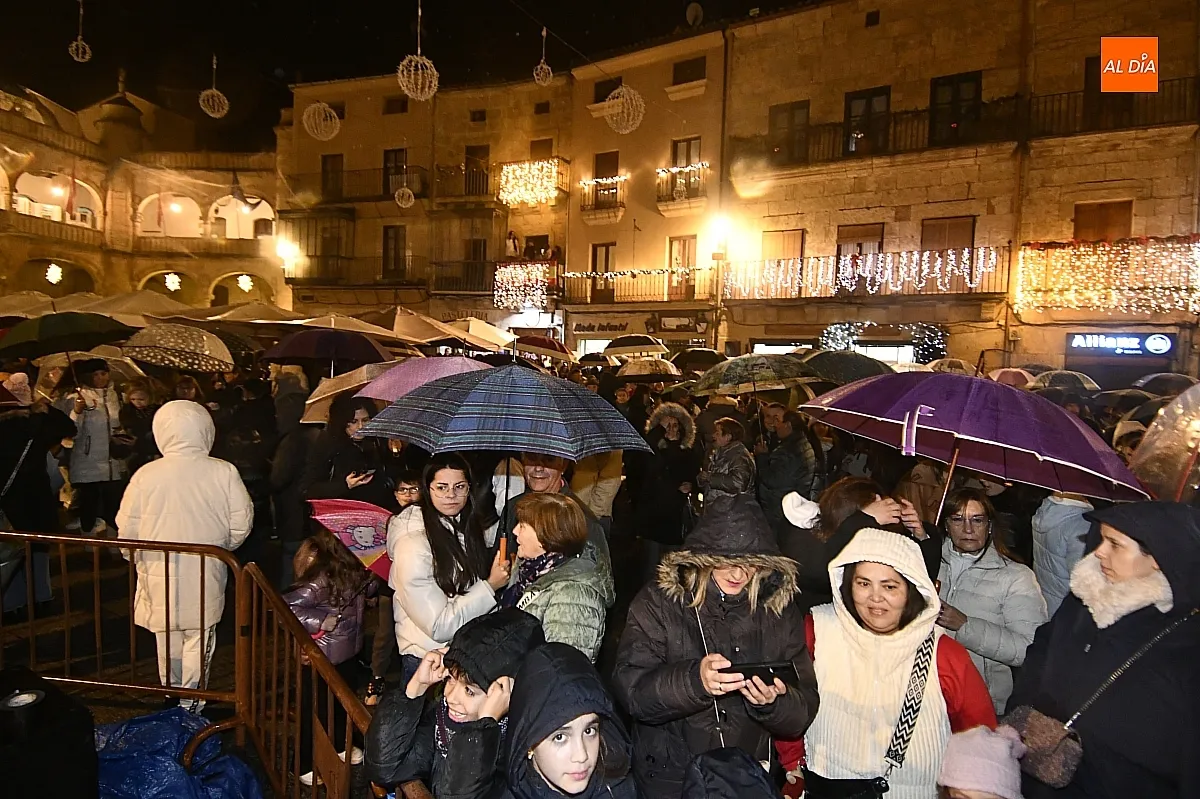 Encendido luces navidad ciudad rodrigo