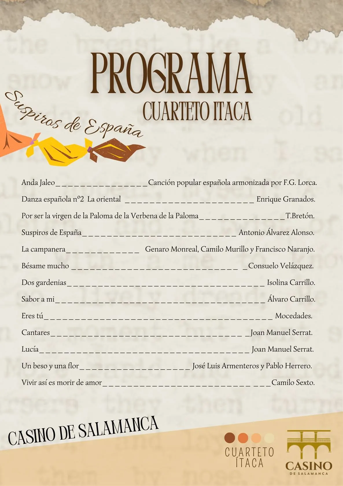 El Casino de Salamanca programa tres conciertos de música clásica, rondalla y piano para fin de año