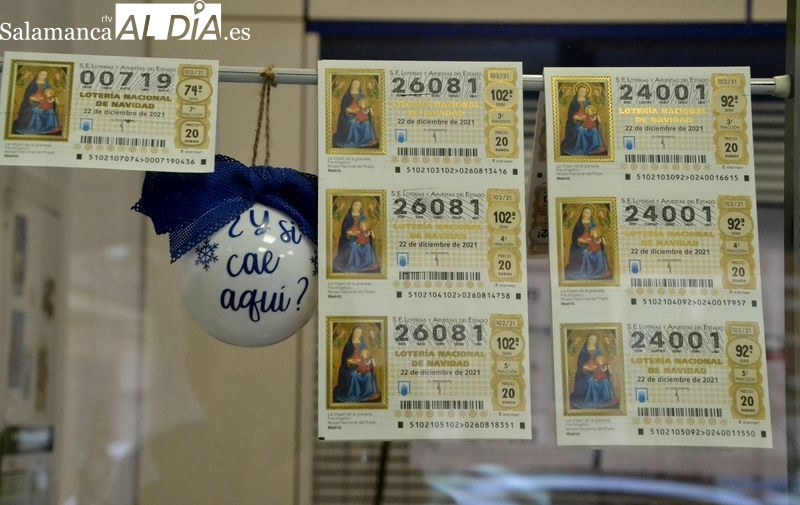 El Gordo de la Lotería de Navidad ha recaído en cinco ocasiones en Salamanca a lo largo de su historia