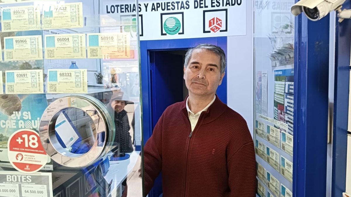 Tercer premio Lotería Navidad Salamanca: El 90.693 cae en la calle Toro