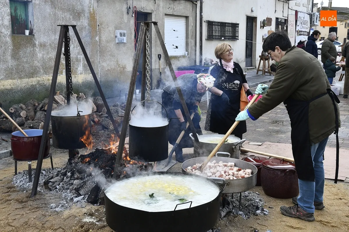 Matanza típica en La Fuente de San Esteban
