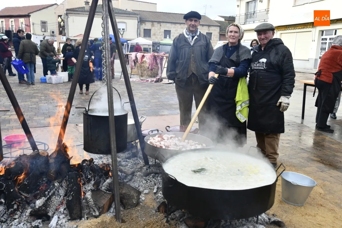 Matanza típica en La Fuente de San Esteban