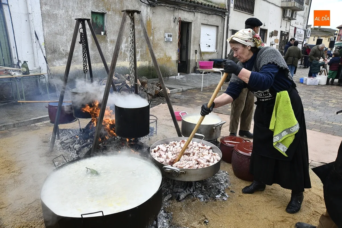 Matanza típica en La Fuente de San Esteban
