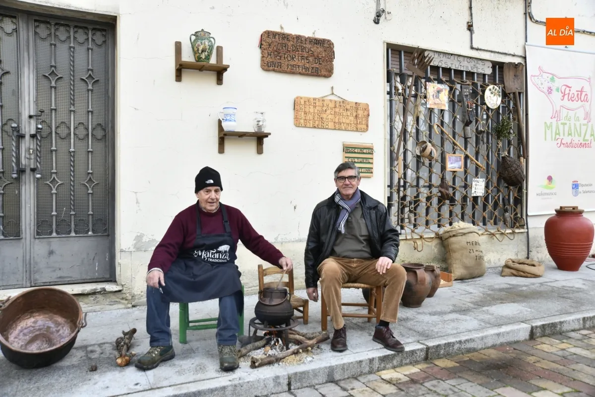 Matanza típica en La Fuente de San Esteban