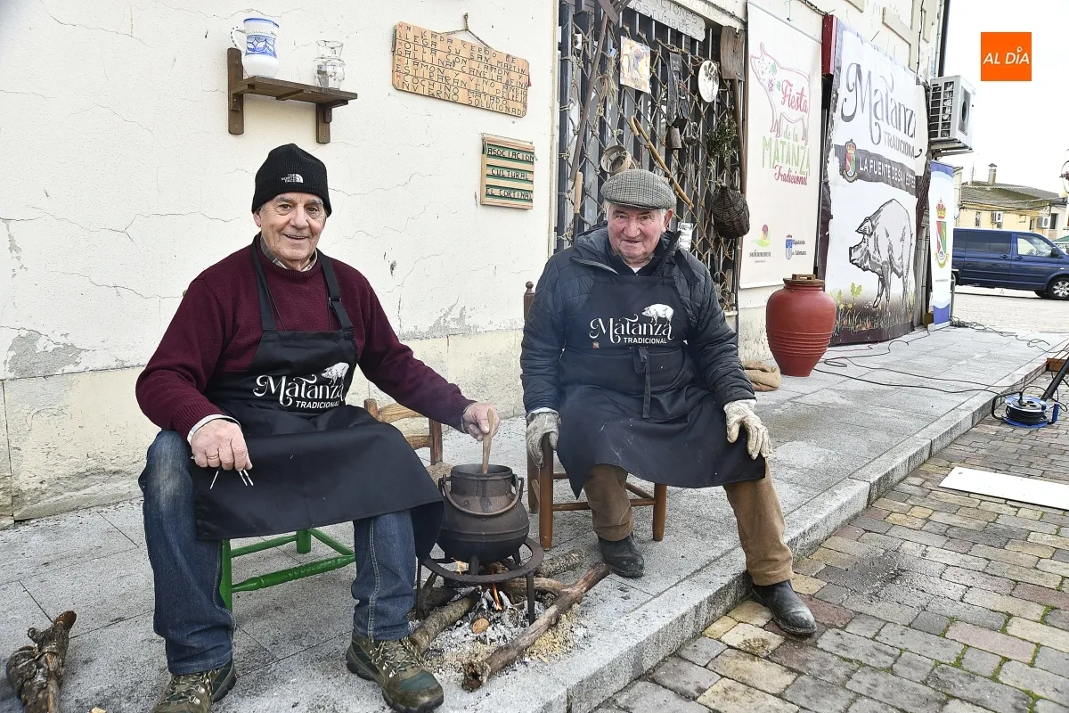 Matanza típica en La Fuente de San Esteban