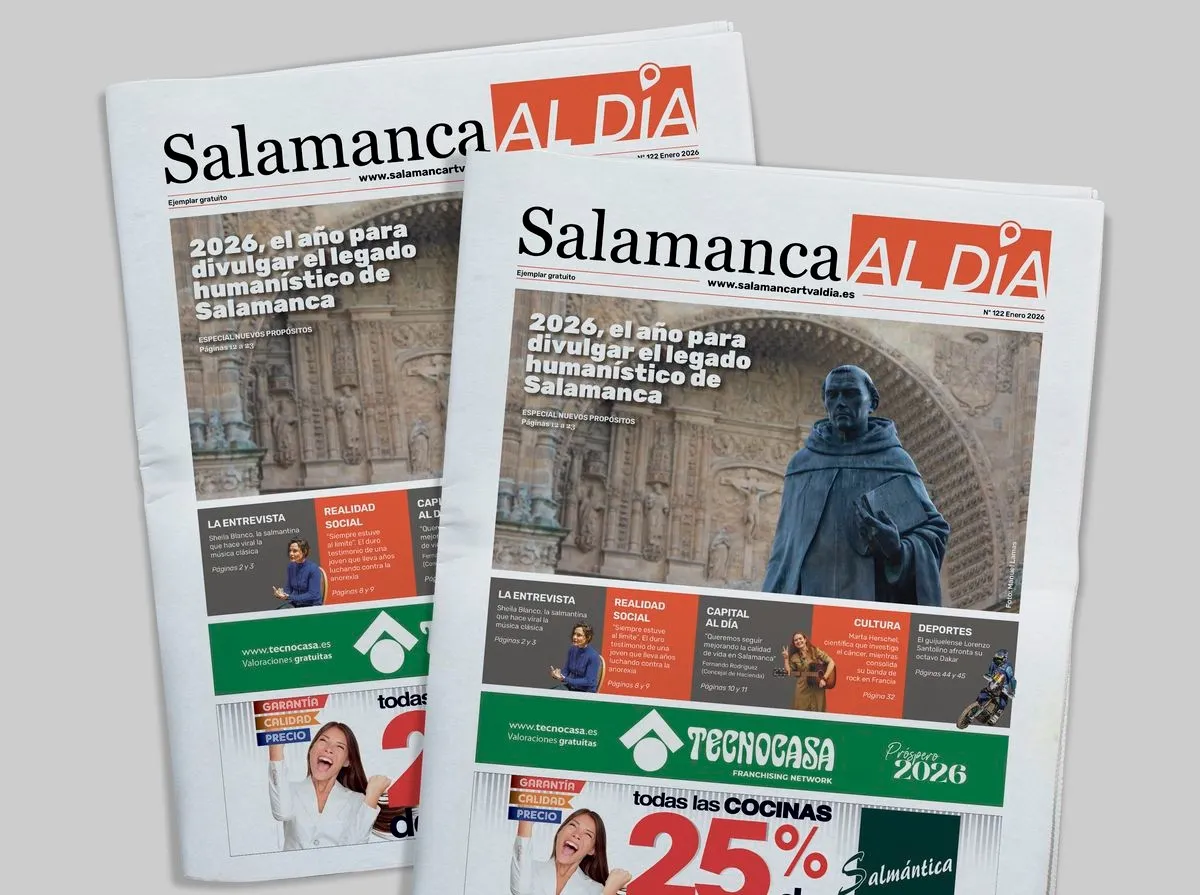 Llega el periódico SALAMANCA AL DÍA de enero con un especial de 'Nuevos propósitos' y las claves del presupuesto municipal