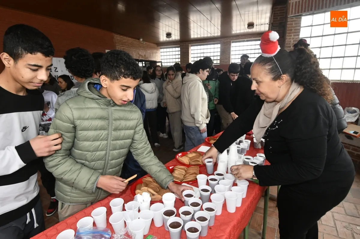 Concierto de Navidad entre alumnos y profesores del IES y el CEIP Miróbriga junto con el AMPA