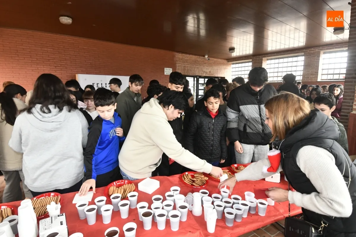 Concierto de Navidad entre alumnos y profesores del IES y el CEIP Miróbriga junto con el AMPA