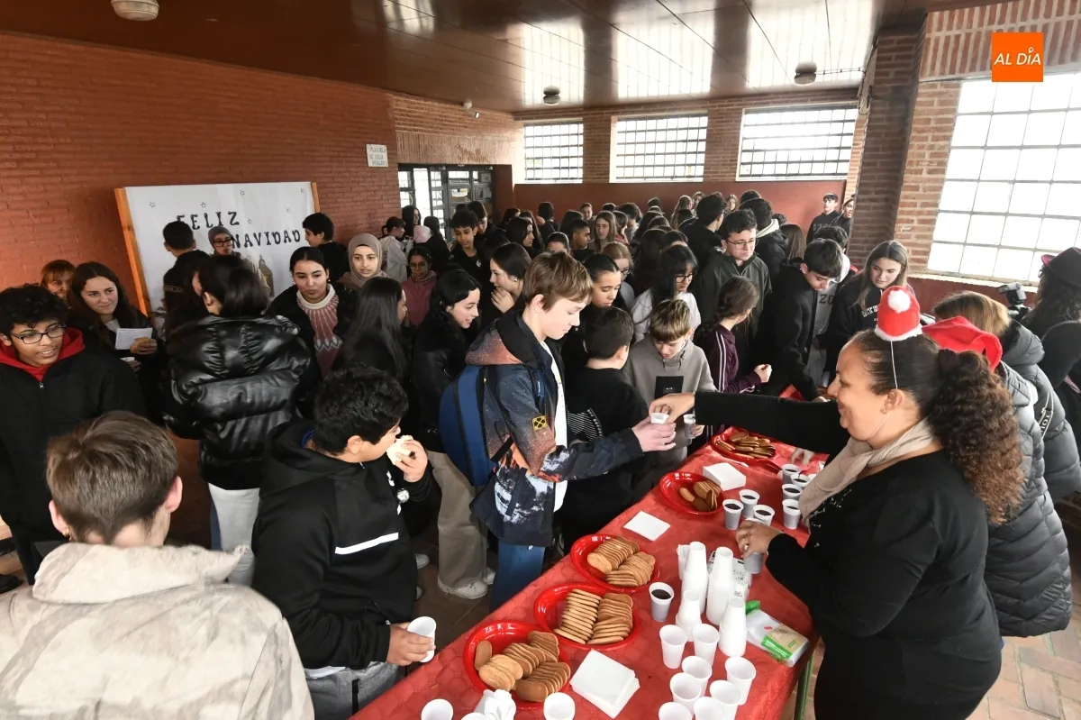 Concierto de Navidad entre alumnos y profesores del IES y el CEIP Miróbriga junto con el AMPA
