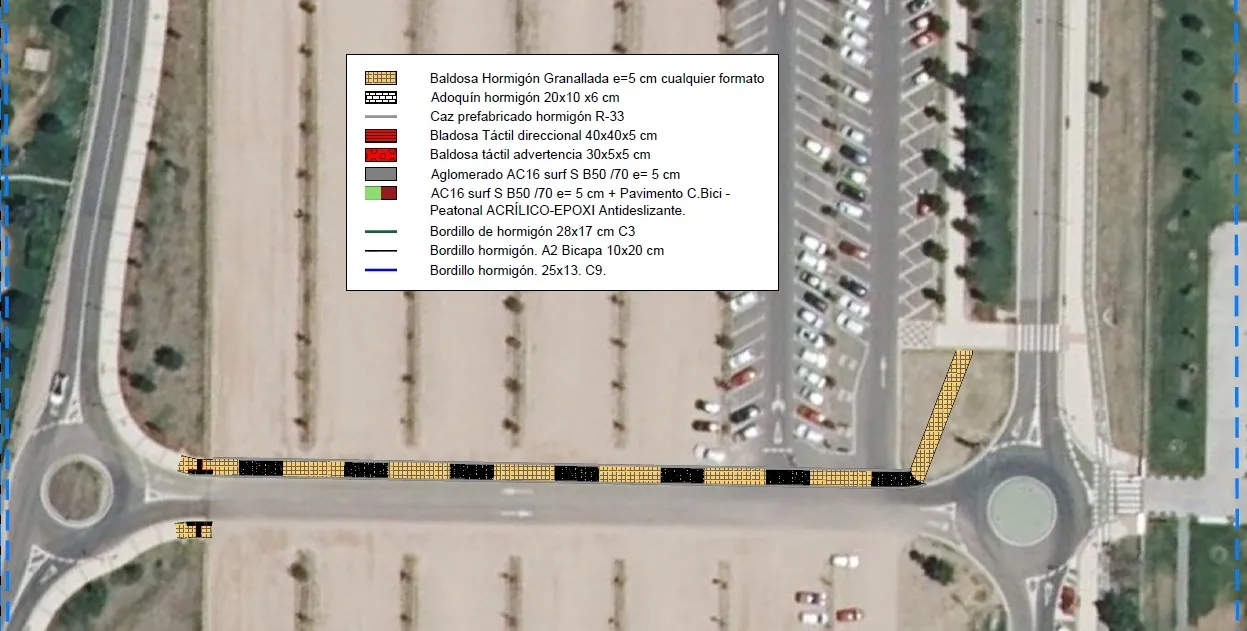 Recreación de uno de los tramos de este nuevo corredor verde en la Aldehuela