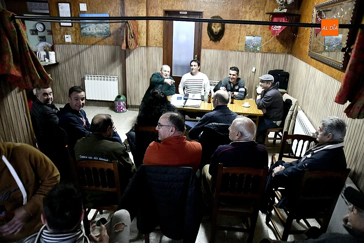 Reunión socios pescadores Cuenca del Águeda