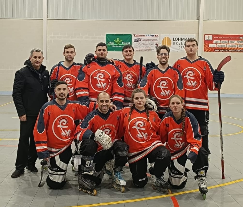 El Club de Patinaje de Ciudad Rodrigo firma una ilusionante primera jornada en la Liga Regional de Hockey Línea