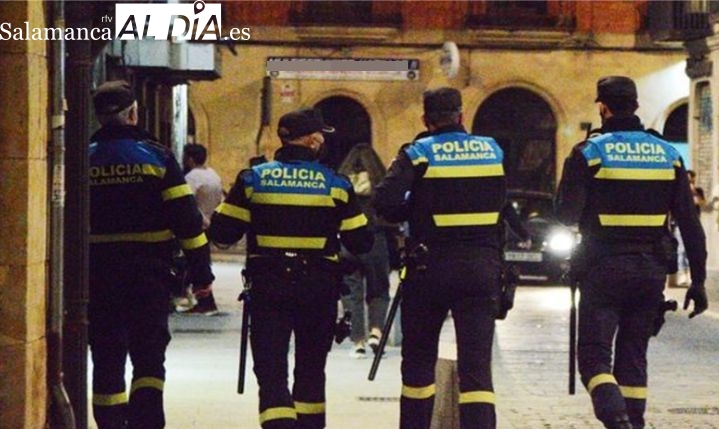 Policía Local Salamanca decomisa un cuchillo y multa por alcohol y drogas