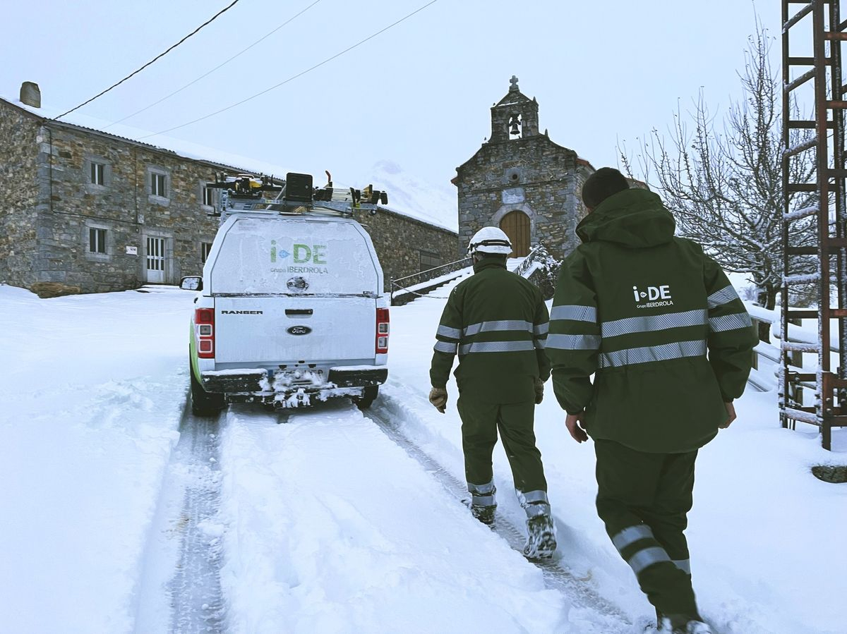 Simulacro i-DE en Castilla y León por vientos fuertes