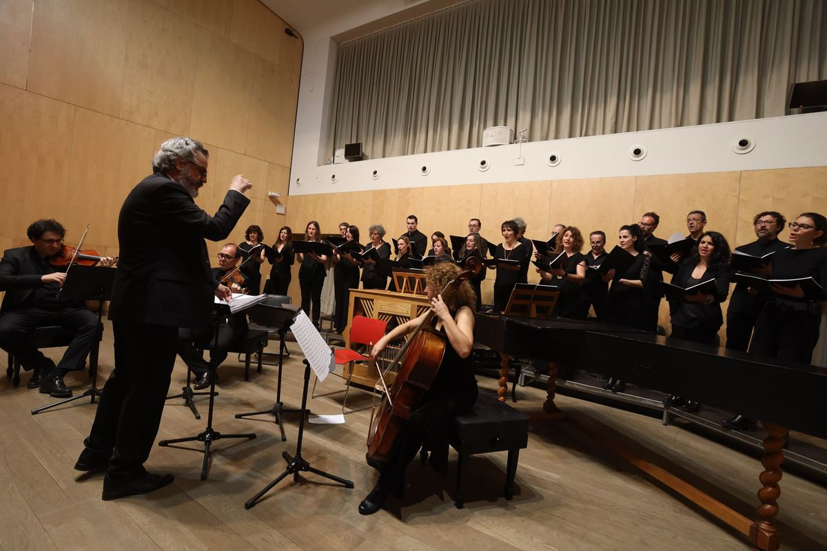 Concierto del Coro de la USAL hoy en el Colegio Fonseca