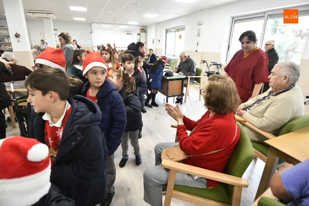 Visita alumnado Misiones-Providencia Residencia Mayores