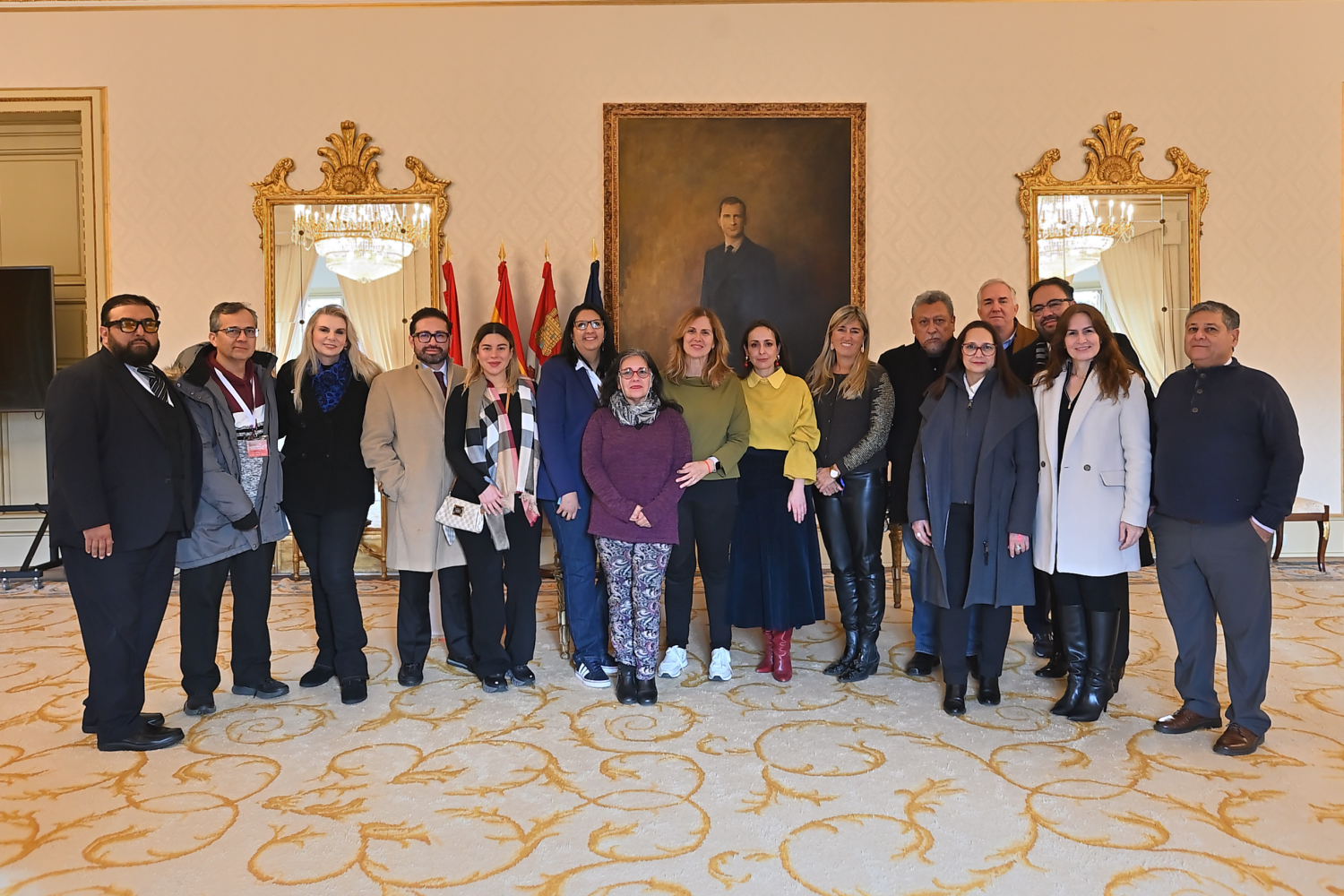 La concejala Carmen Seguín recibe a los participantes de la primera reunión de la Red Iberoamericana de Política Criminal