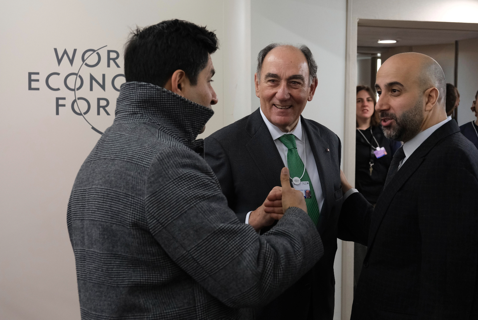 Galán anuncia en Davos una inversión millonaria de Iberdrola