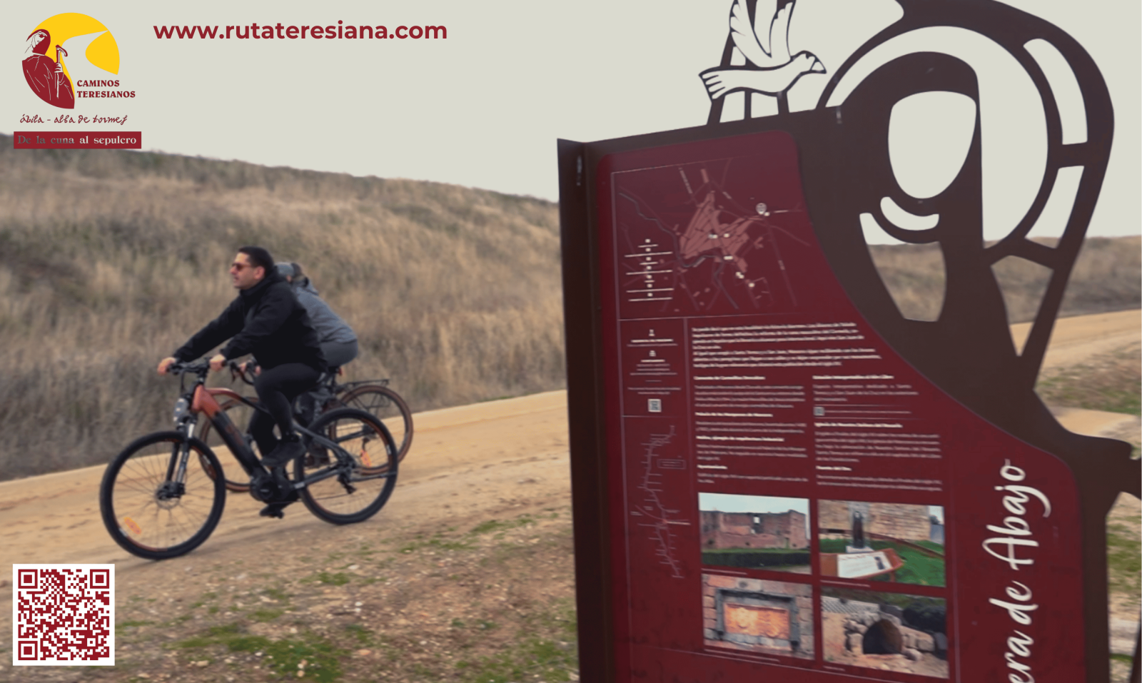 Ruta Teresiana en bicicleta eléctrica: nueva campaña presentada en FITUR