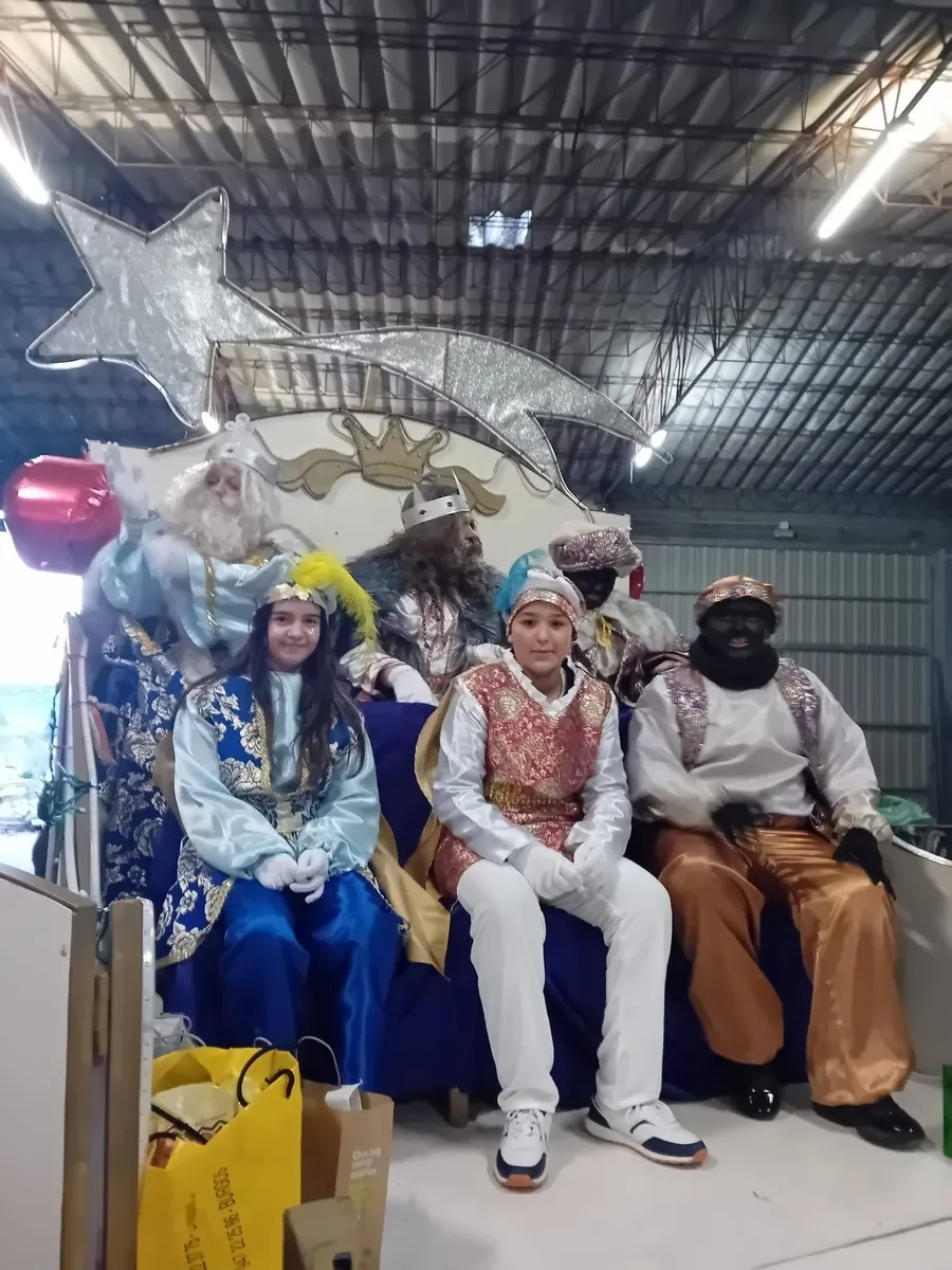 Visita de los Reyes Magos a Hinojosa de Duero