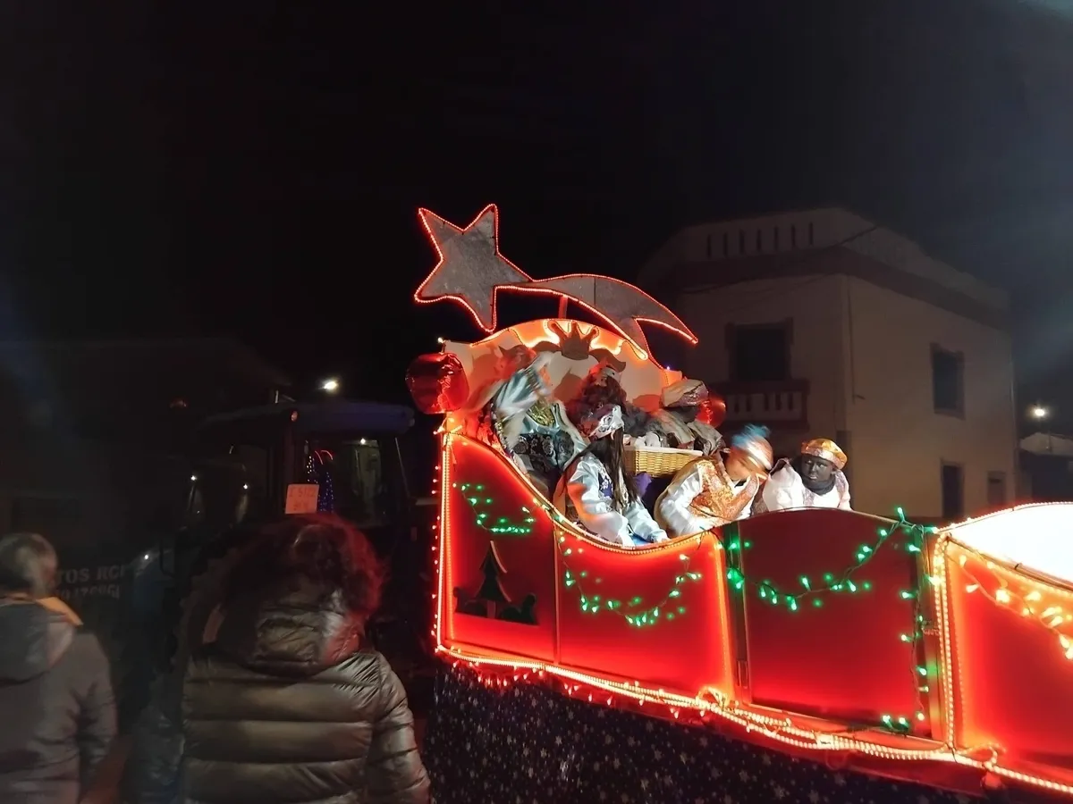 Visita de los Reyes Magos a Hinojosa de Duero