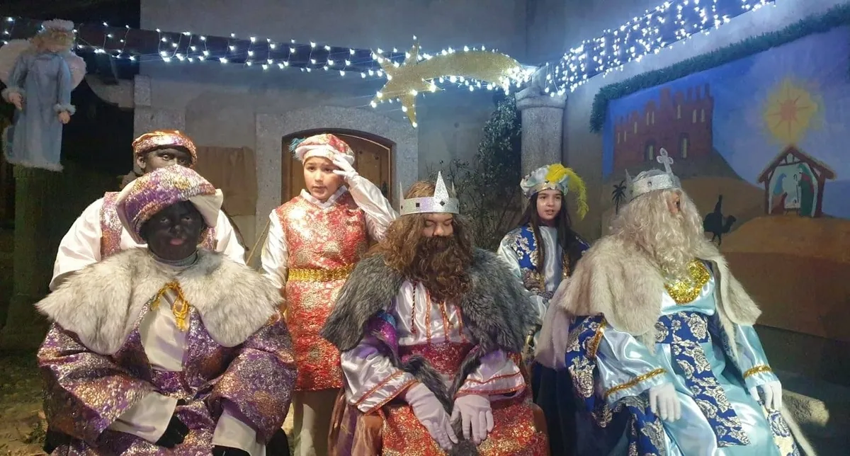 Visita de los Reyes Magos a Hinojosa de Duero
